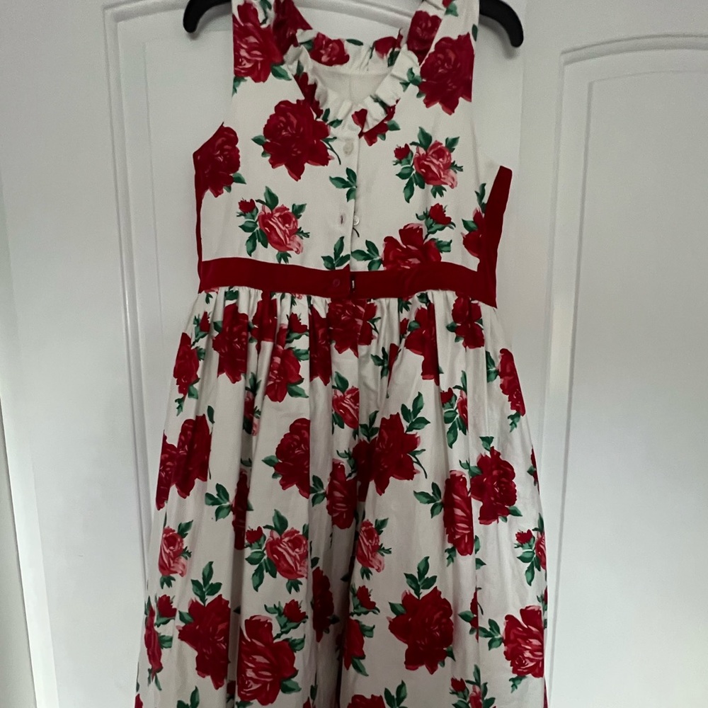 Janie and Jack beautiful rose dress